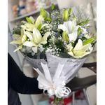 Buquê de Lírios Brancos