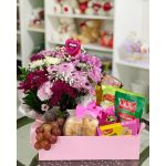 Box Top com Flores