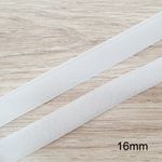 Velcro de costura branco 16mm - (rolo)