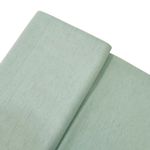 Tecido Cambraia de Algodão com Linho Liso - Verde Aqua