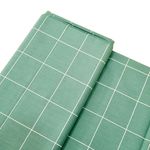 Tecido Tricoline 100% algodão Xadrez Grid - Verde balsamo