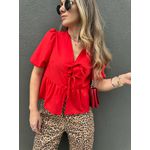 Blusa Agatha - Vermelha