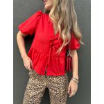 Blusa Agatha - Vermelha