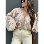 Blusa Olivia - Areia