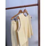 Blusa Bianca - Amarelo Manteiga