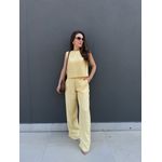 Blusa Bianca - Amarelo Manteiga