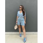 Shorts Megan - Azul Bebe
