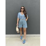 Shorts Megan - Azul Bebe