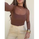 Blusa Antonella - Marrom