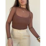 Blusa Antonella - Marrom