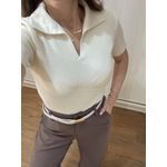 Blusa Leda - Areia