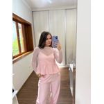  Blusa Isla - Rosa Bebê