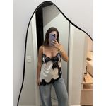 Blusa Cetim com Renda - PB