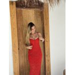 Vestido Ayla - Vermelho