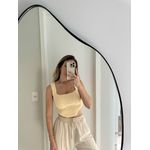 Cropped Becca - Amarelo Manteiga