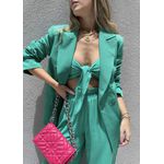 Cropped Copacabana - Turquesa