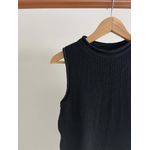 Blusa Francesca Alongada - Preta 