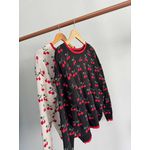 Tricot Cherry - Preto