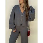 Conjunto Emma - Cinza