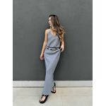Vestido Zion - Cinza 