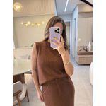 Conjunto Alicia - Marrom