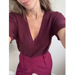 Blusa Caroline - Merlot 