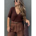 Blusa Caroline - Marrom 