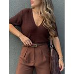 Blusa Caroline - Marrom 
