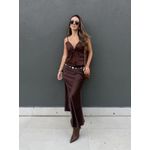 Saia Cinthia - Marrom