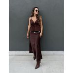 Saia Cinthia - Marrom