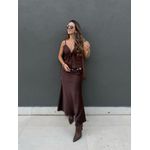 Saia Cinthia - Marrom