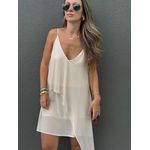 Vestido Serena - Areia