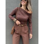 Blusa Maite - Marrom