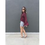 Blusa Marfa - Merlot