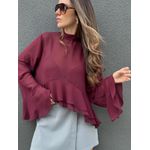 Blusa Marfa - Merlot