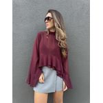 Blusa Marfa - Merlot