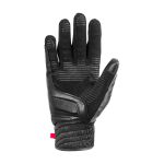 LUVA TEXX MOTOCICLISTA COURO PANTHER PRETA