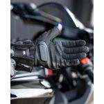 LUVA TEXX MOTOCICLISTA COURO PANTHER PRETA