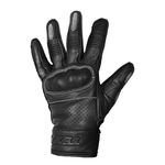 LUVA MOTOCICLISTA TEXX COURO LIBERTY PRETA