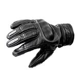 LUVA MOTOCICLISTA TEXX COURO LIBERTY PRETA