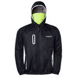 JAQUETA CORTA VENRO NEON TEXX UNISSEX V2 PRETA