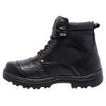 Bota Coturno Motociclista Couro Legitimo Cano Baixo Bell Boots Preta