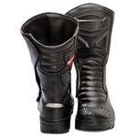 Bota Motociclista Couro Legitimo Cano Alto BOX66 Ptrto