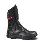 Bota Motociclista Couro Legitimo Cano Alto BOX66 Ptrto