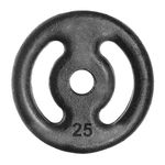 Anilha 25kg pintada de ferro 33mm
