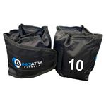 Caneleira de peso 10kg - par | iniciativa fitness