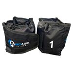 Caneleira de peso 1kg - par | iniciativa fitness