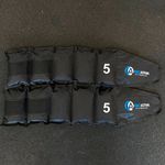 Caneleira de peso 5kg - par | iniciativa fitness