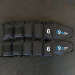 Caneleira de peso 6kg - par | iniciativa fitness