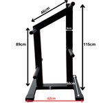 Suporte de anilhas olímpica torre iniciativa fitness